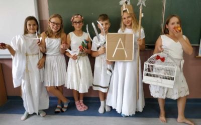 CEKAWA LEKCJA HISTORII W KLASIE V