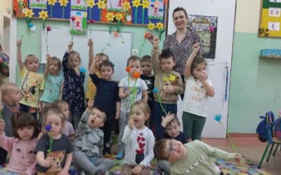 Pierwszy dzień wiosny w przedszkolu